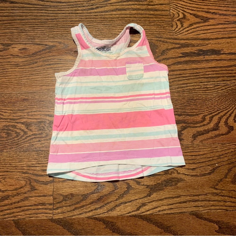 oshkosh b'gosh Girls Multicolor Tank Top Size 18-24 Months